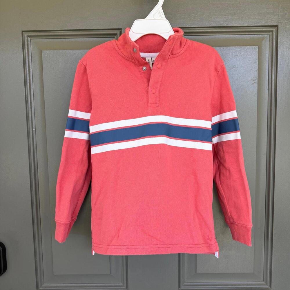Janie and Jack Boy's Stripe Jersey Pullover 5